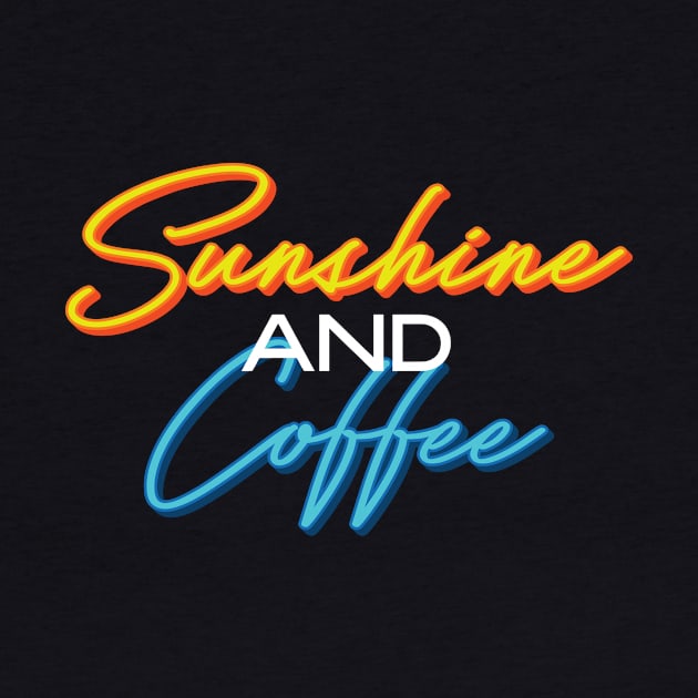 Sunshine and Coffee Vacation Beach Cruise Boat Lake Morning by Rengaw Designs